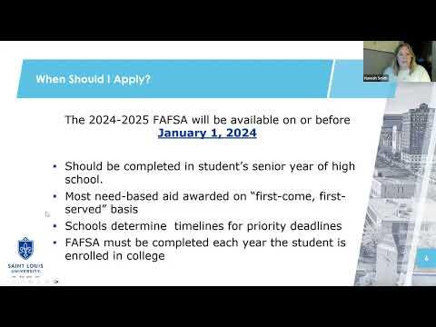 Paying for College/ Financial Aid Webinar Recording